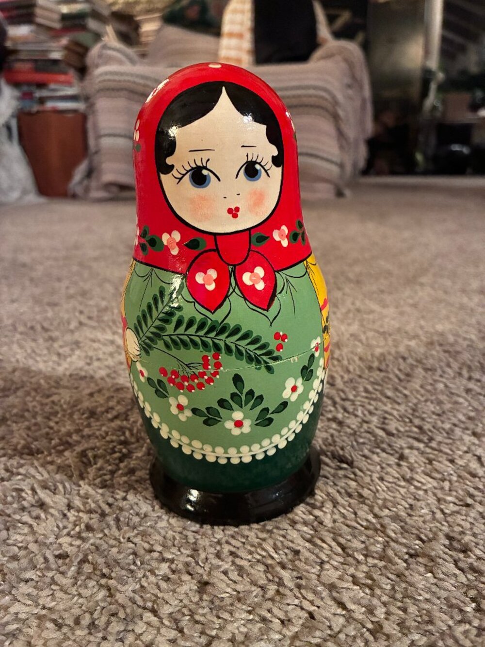 Russian Matryoshka Nesting Dolls 6-piece, 6.5 in. tall